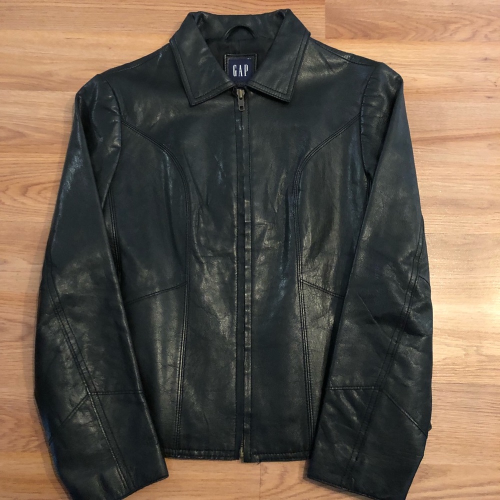 Gap Genuine Leather Jacket